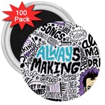 Always Making Pattern 3  Magnet (100 pack)