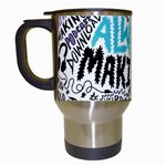 Always Making Pattern Travel Mug (White)