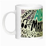 Always Making Pattern Night Luminous Mug
