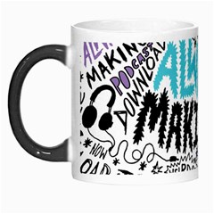 Always Making Pattern Morph Mug from ArtsNow.com Left