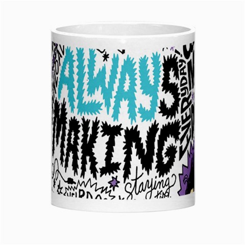 Always Making Pattern Morph Mug from ArtsNow.com Center