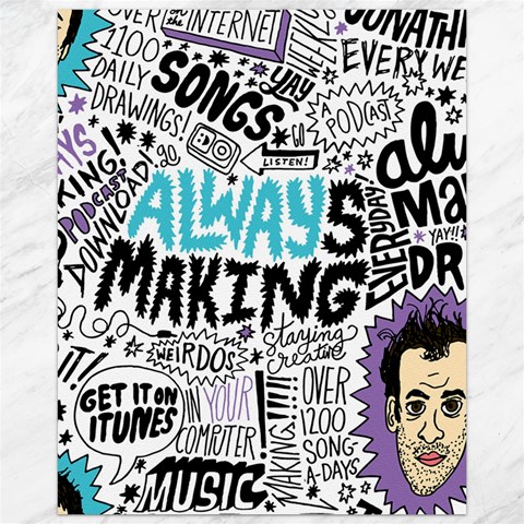 Always Making Pattern Canvas 16  x 20  from ArtsNow.com 15.75 x19.29  Canvas - 1
