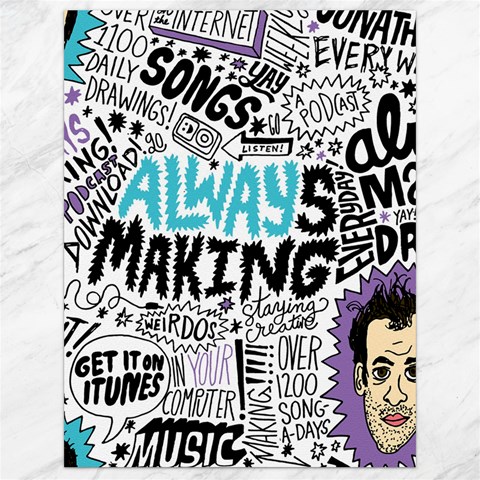 Always Making Pattern Canvas 18  x 24  from ArtsNow.com 17.8 x23.08  Canvas - 1
