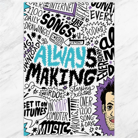 Always Making Pattern Canvas 20  x 30  from ArtsNow.com 19.62 x28.9  Canvas - 1
