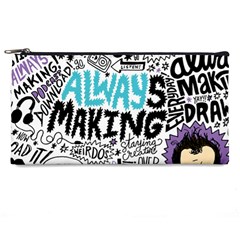 Always Making Pattern Pencil Case from ArtsNow.com Front
