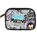 Always Making Pattern Digital Camera Leather Case
