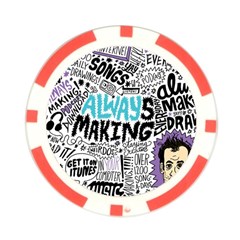 Always Making Pattern Poker Chip Card Guard (10 pack) from ArtsNow.com Back