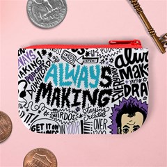 Always Making Pattern Mini Coin Purse from ArtsNow.com Back