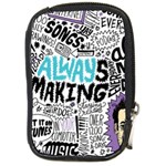 Always Making Pattern Compact Camera Leather Case