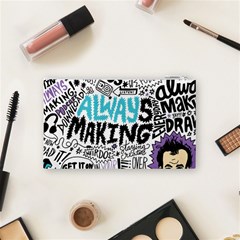 Always Making Pattern Cosmetic Bag (Small) from ArtsNow.com Back
