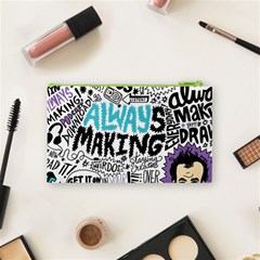 Always Making Pattern Cosmetic Bag (Small) from ArtsNow.com Back