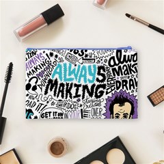 Always Making Pattern Cosmetic Bag (Medium) from ArtsNow.com Back