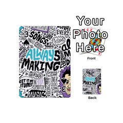 Always Making Pattern Playing Cards 54 (Mini) from ArtsNow.com Front - Spade3