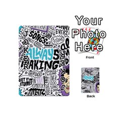 Always Making Pattern Playing Cards 54 (Mini) from ArtsNow.com Front - Joker1