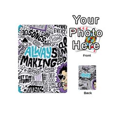 Always Making Pattern Playing Cards 54 (Mini) from ArtsNow.com Front - Spade10