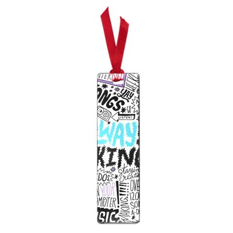 Always Making Pattern Small Book Mark from ArtsNow.com Front