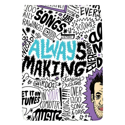Always Making Pattern Removable Flap Cover (S) from ArtsNow.com Front