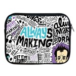 Always Making Pattern Apple iPad 2/3/4 Zipper Case
