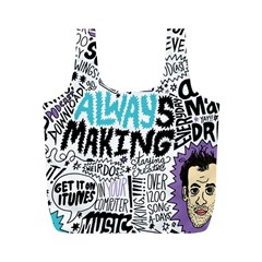 Always Making Pattern Full Print Recycle Bag (M) from ArtsNow.com Front
