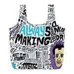Always Making Pattern Full Print Recycle Bag (L)