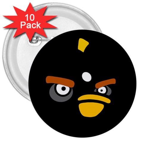 Angry Birds 3  Button (10 pack) from ArtsNow.com Front