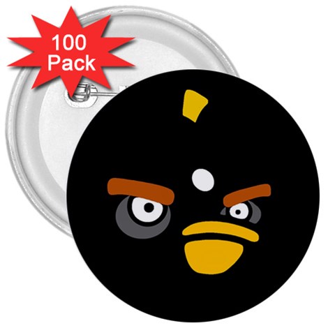 Angry Birds 3  Button (100 pack) from ArtsNow.com Front