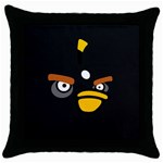 Angry Birds Throw Pillow Case (Black)