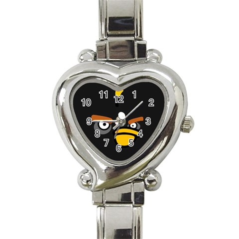 Angry Birds Heart Italian Charm Watch from ArtsNow.com Front
