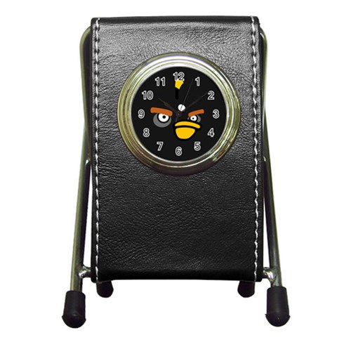 Angry Birds Pen Holder Desk Clock from ArtsNow.com Front