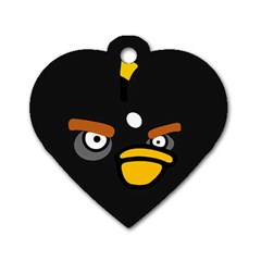 Angry Birds Dog Tag Heart (Two Sides) from ArtsNow.com Back