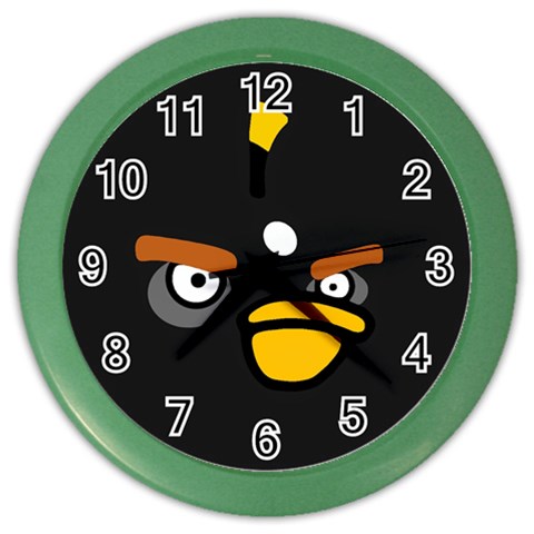 Angry Birds Color Wall Clock from ArtsNow.com Front