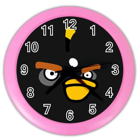 Angry Birds Color Wall Clock from ArtsNow.com Front