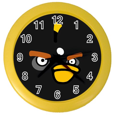 Angry Birds Color Wall Clock from ArtsNow.com Front