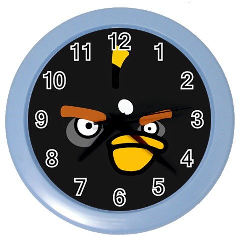 Angry Birds Color Wall Clock from ArtsNow.com Front