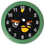 Angry Birds Color Wall Clock
