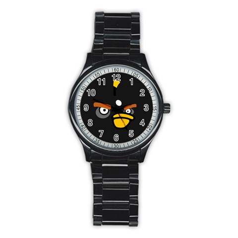 Angry Birds Stainless Steel Round Watch from ArtsNow.com Front