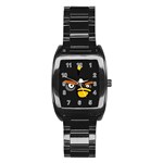 Angry Birds Stainless Steel Barrel Watch