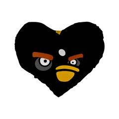 Angry Birds Standard 16  Premium Flano Heart Shape Cushion  from ArtsNow.com Back