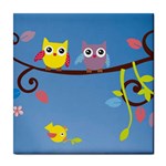 Animal Bird Cartoon Tile Coaster