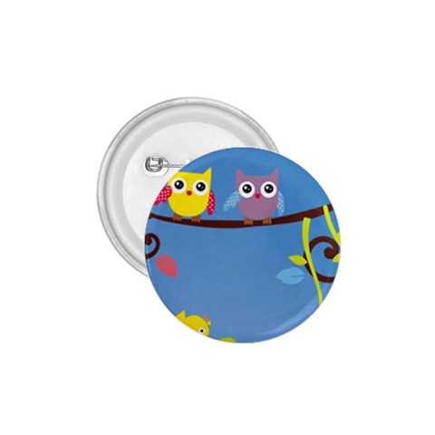 Animal Bird Cartoon 1.75  Button from ArtsNow.com Front
