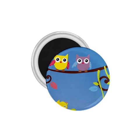 Animal Bird Cartoon 1.75  Magnet from ArtsNow.com Front