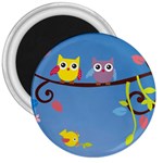 Animal Bird Cartoon 3  Magnet