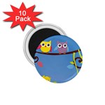 Animal Bird Cartoon 1.75  Magnet (10 pack) 
