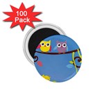 Animal Bird Cartoon 1.75  Magnet (100 pack) 