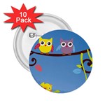 Animal Bird Cartoon 2.25  Button (10 pack)
