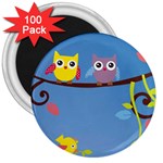 Animal Bird Cartoon 3  Magnet (100 pack)