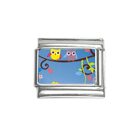 Animal Bird Cartoon Italian Charm (9mm) from ArtsNow.com Front