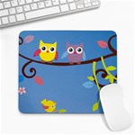 Animal Bird Cartoon Large Mousepad