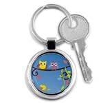 Animal Bird Cartoon Key Chain (Round)