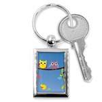 Animal Bird Cartoon Key Chain (Rectangle)